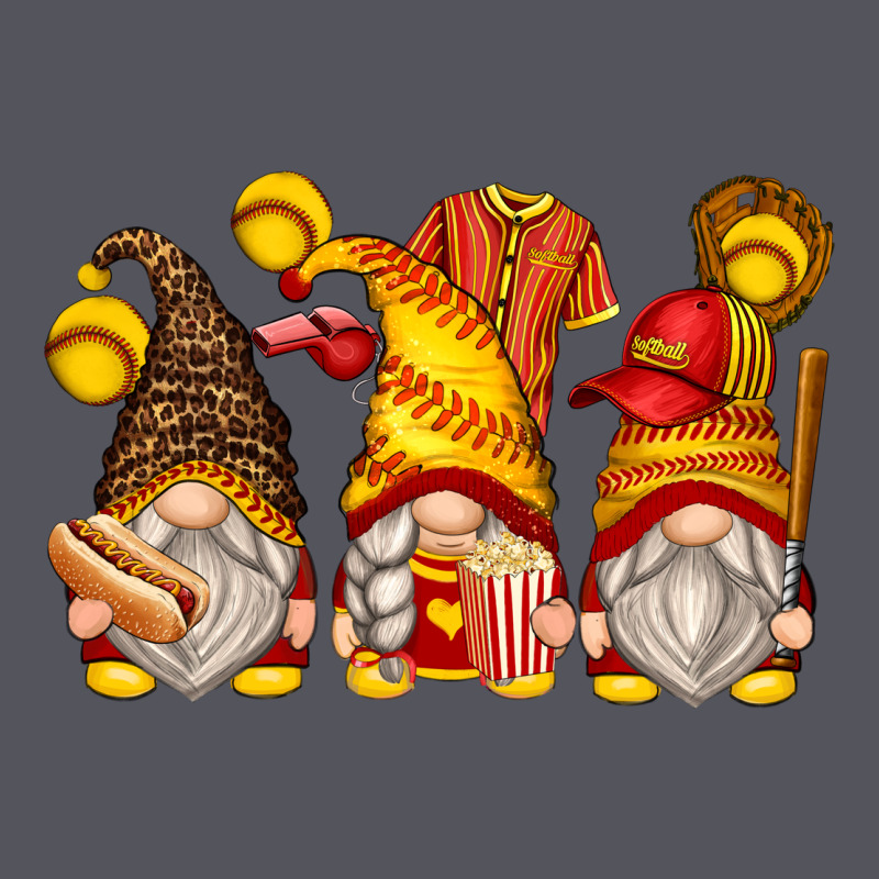 Softball Gnomes Vintage Hoodie by Zillion Design Studio | Teevron