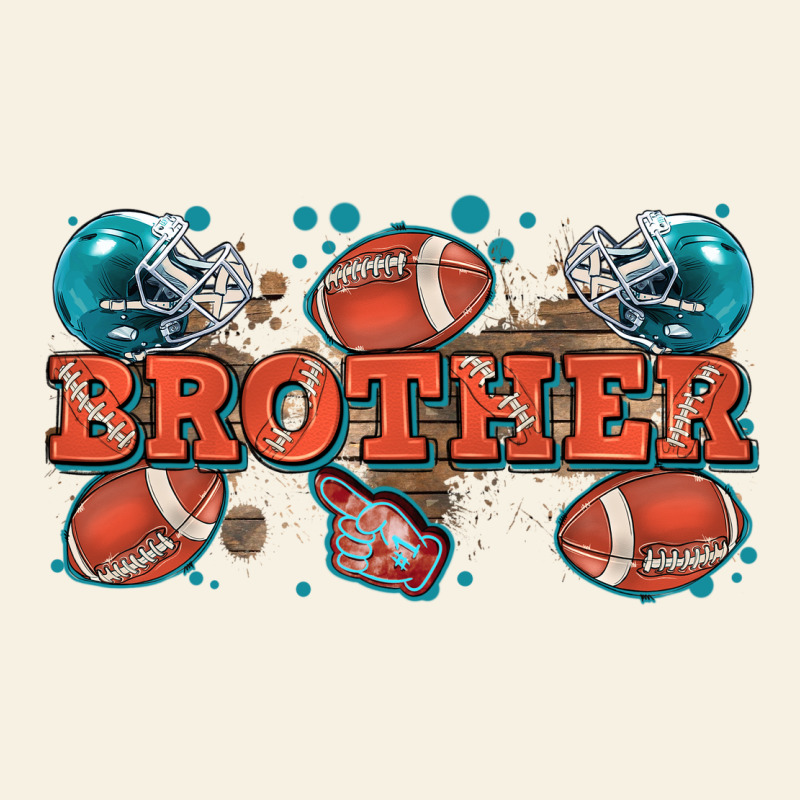 Brother American Football Vintage Tee by Zillion Design Studio | Teevron