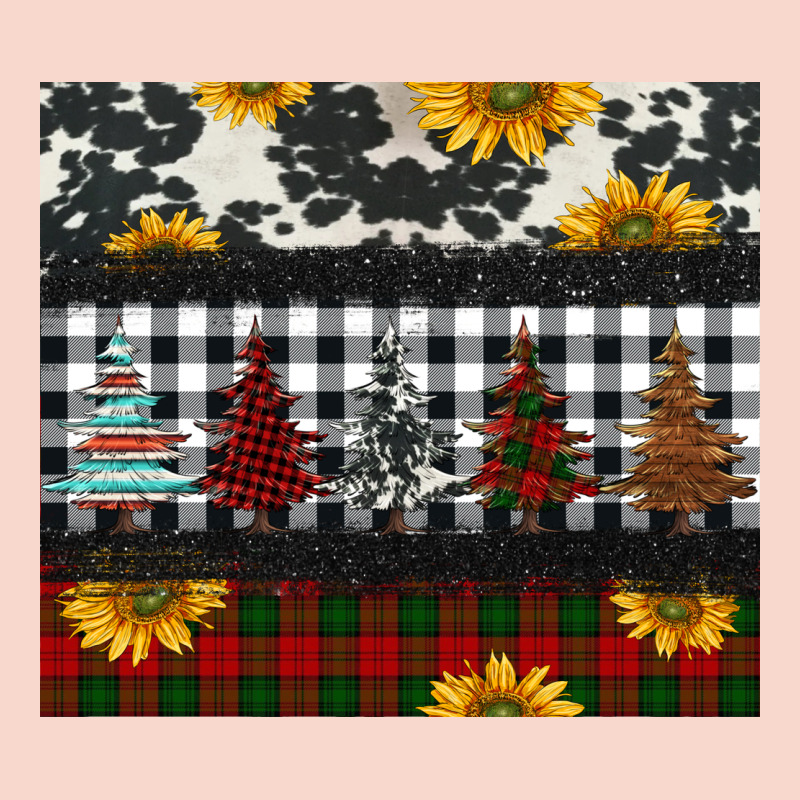 Christmas Trees And Sunflowers Urban Hoodie by Jasminsmagicworld | Teevron