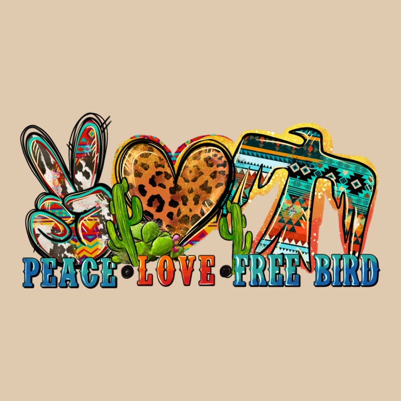 Peace Love Free Bird Heavyweight Sweatshirt by Zillion Design Studio | Teevron