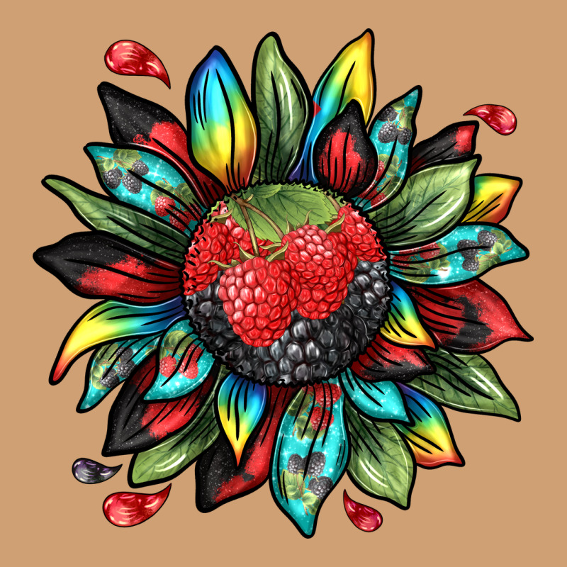 Berry Sunflower Vintage Tee by texasbilliewilder | Teevron