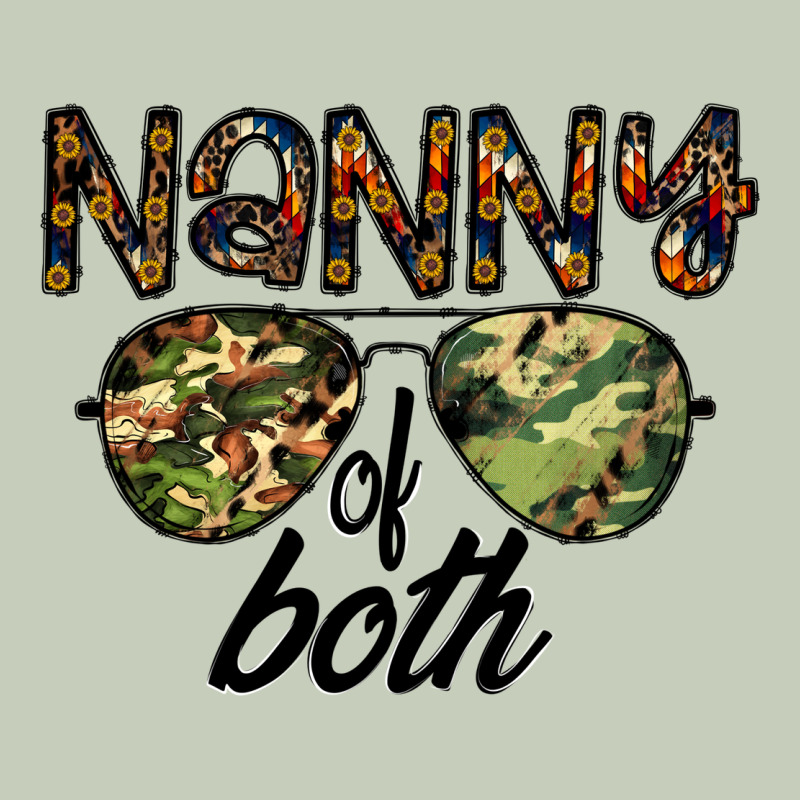 Nanny Of Both Long Sleeve Tee by CowhideDigitalArt | Teevron