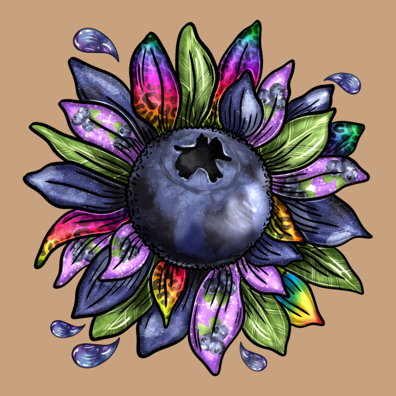 Blueberry Sunflower Vintage Tee by texasbilliewilder | Teevron