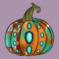Western Cowhide Turquoise Pumpkin Heavyweight Hoodie | Teevron