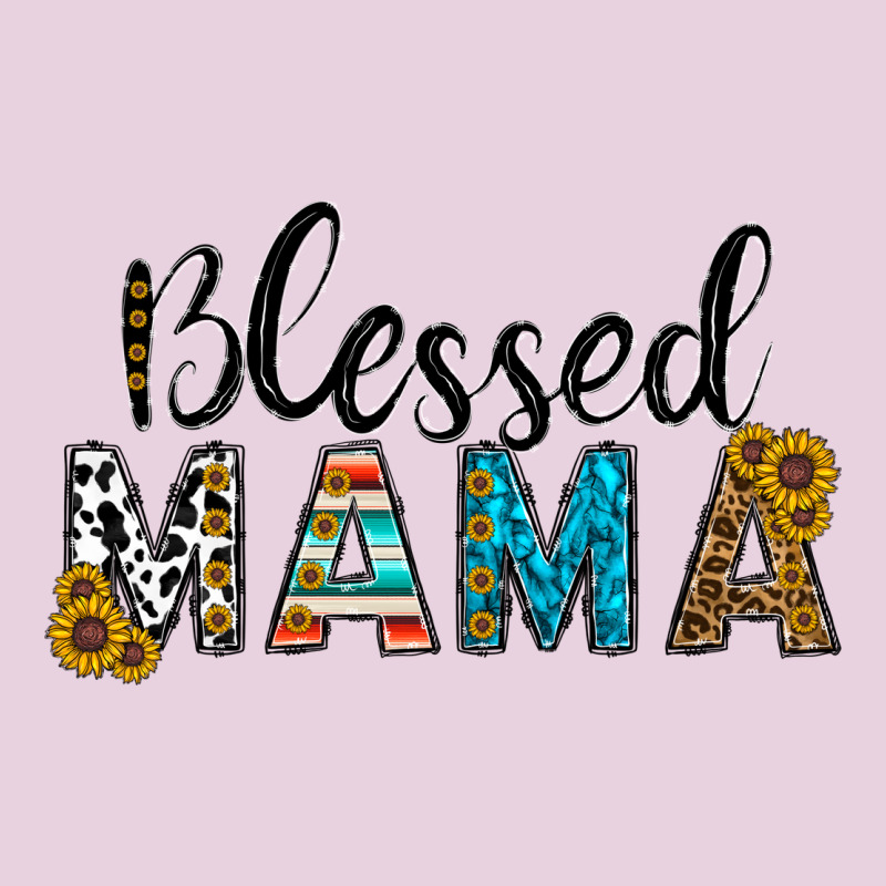 Blessed Mama Classic Tee by CowhideDigitalArt | Teevron
