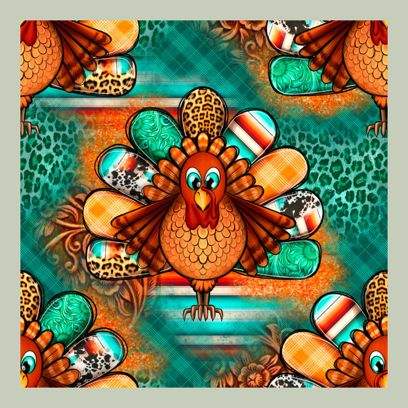 Thanksgiving  Turkey Seamless Pattern Classic Tee by BundleAndBundleShop | Teevron