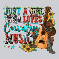 Just A Girl Who Loves Country Music Heavyweight Sweatshirt | Teevron