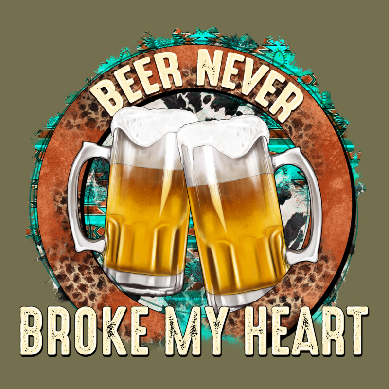 Beer Never Broke My Heart Vintage Hoodie by texasbilliewilder | Teevron