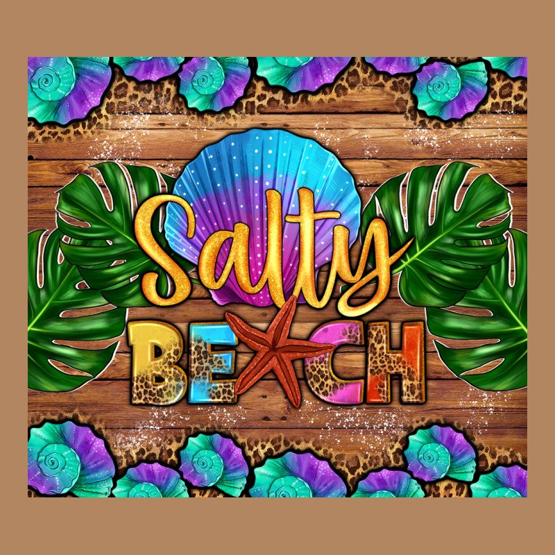 Salty Beach Long Sleeve Tee by HRA Design Shop | Teevron