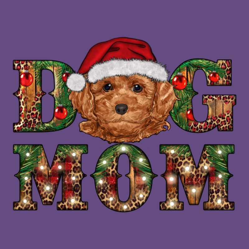 Christmas Toy Poodle Dog Mom Vintage Hoodie by RanaPortraitStore | Teevron