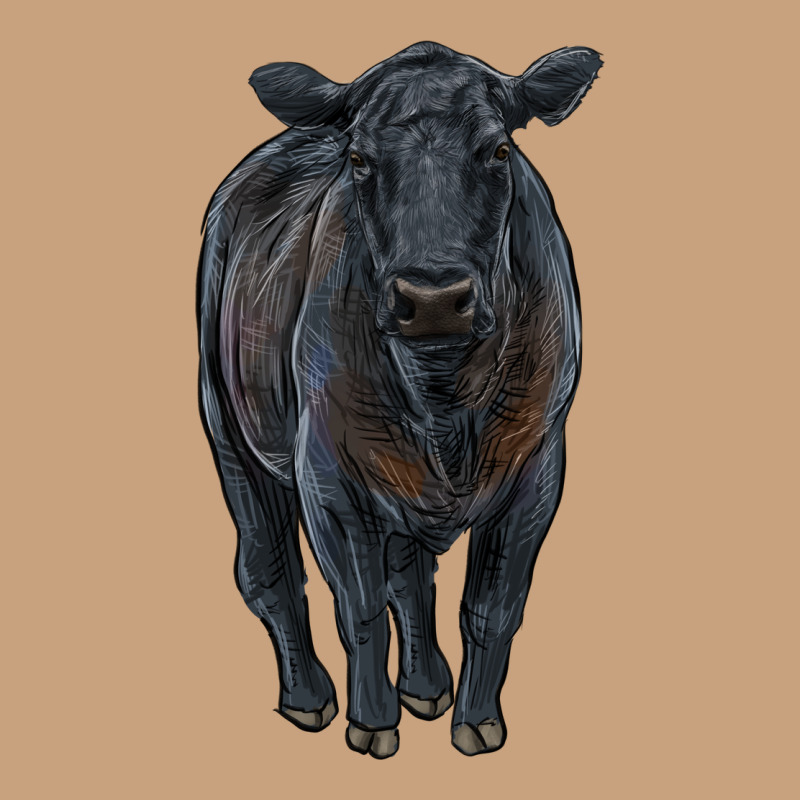 Black Angus Cattle Vintage Tee by RanaPortraitStore | Teevron