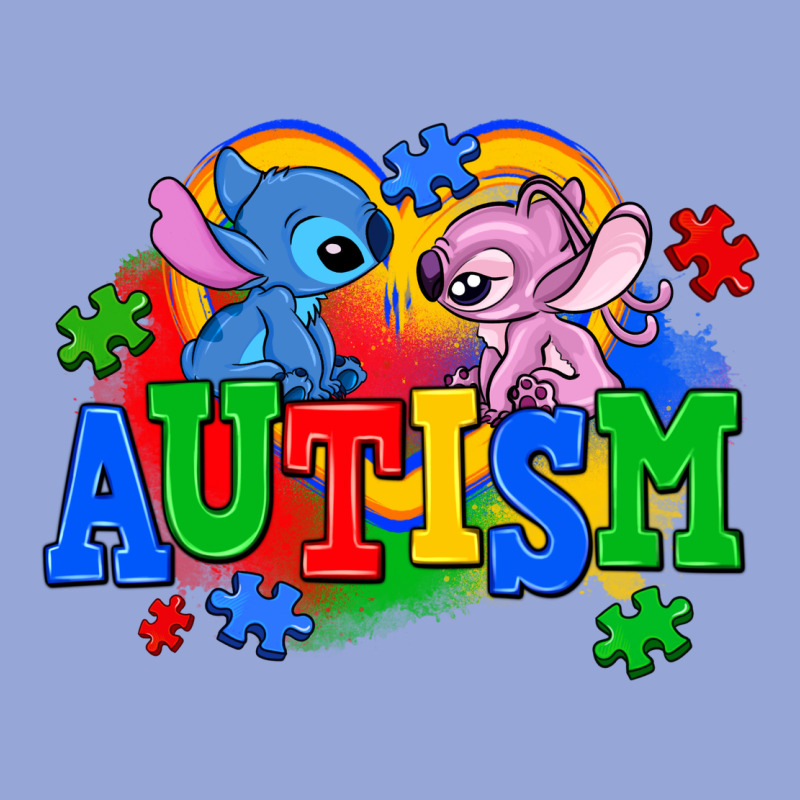 Autism Stitch With Lilo Classic Tee by AdoDesignShop | Teevron