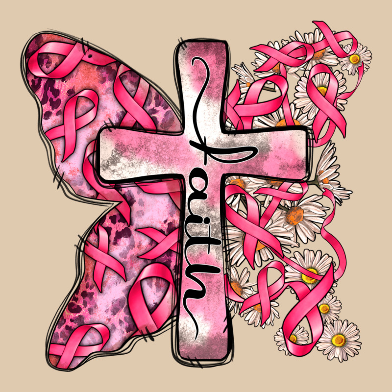 Faith Cancer Cross Heavyweight Sweatshirt by Zillion Design Studio | Teevron