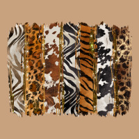 Western Animal Patterns Brushstoke Vintage Tee | Teevron
