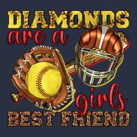 Diamonds Are A Girls Best Friend Softball Heavyweight Sweatshirt | Teevron