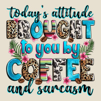 Today's Attitude Brought To You By Coffee And Sarc Urban Heavy Tee | Teevron