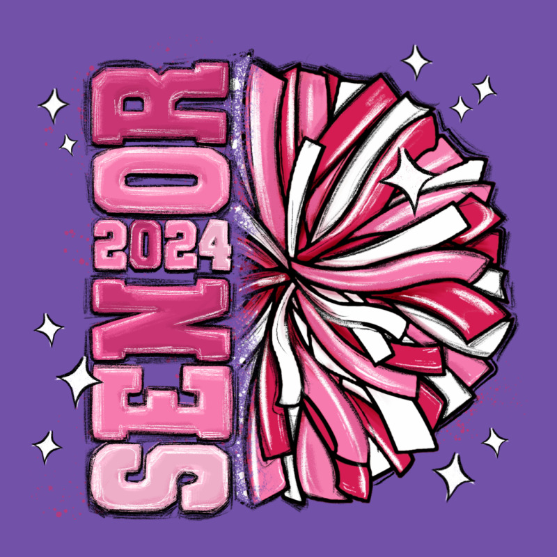 Senior 2024 Pink Cheer Premium Sweatshirt by MaliasSmallBusiness | Teevron