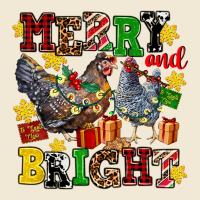 Chicken Merry And Bright Ladies Tee | Teevron
