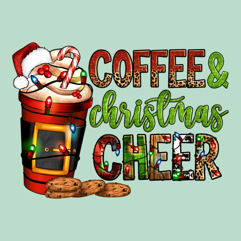 Coffee And Christmas Cheer Premium Hoodie by NancyCooperArtShop | Teevron