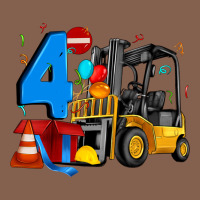 Forklift Birthday Four Zipper Hoodie | Teevron