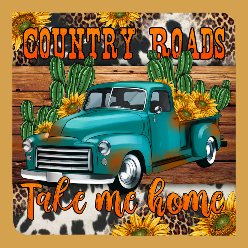 Country Roads Take Me Home Truck Coaster Urban Hoodie by Jasminsmagicworld | Teevron