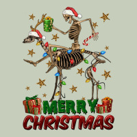 Merry Christmas Deer Skeleton Long Sleeve Tee | Teevron