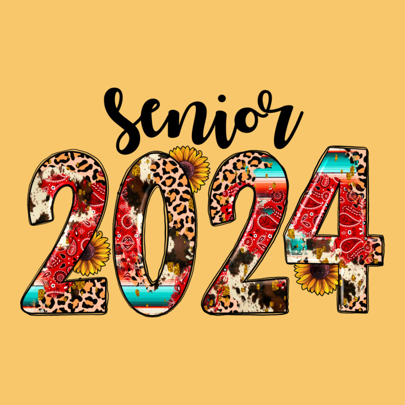Senior 2024 Western Vintage Hoodie by JahusDesignShop | Teevron