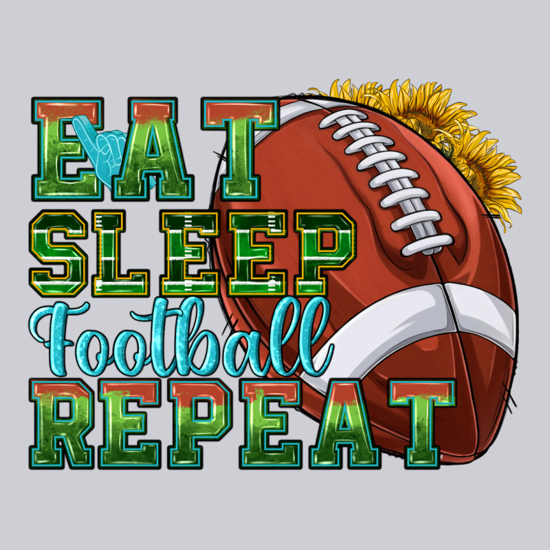 Eat Sleep Football Repeat Heavyweight Sweatshirt by texasbilliewilder | Teevron