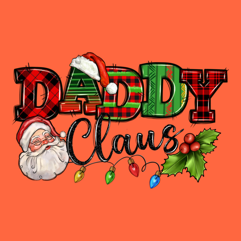 Daddy Claus Santa Christmas Lights And Holly Premium Hoodie by NancyCooperArtShop | Teevron