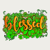 Blessed With  Shamrocks Zipper Hoodie | Teevron