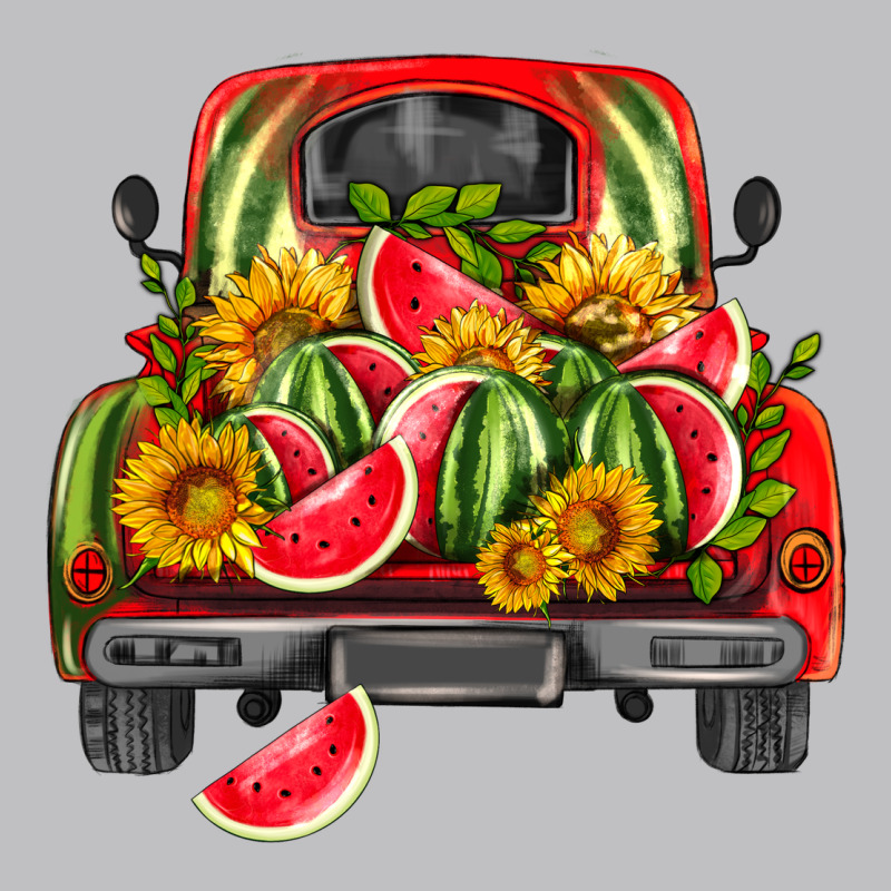 Watermelon And Truck Classic Tee by HRA Design Shop | Teevron