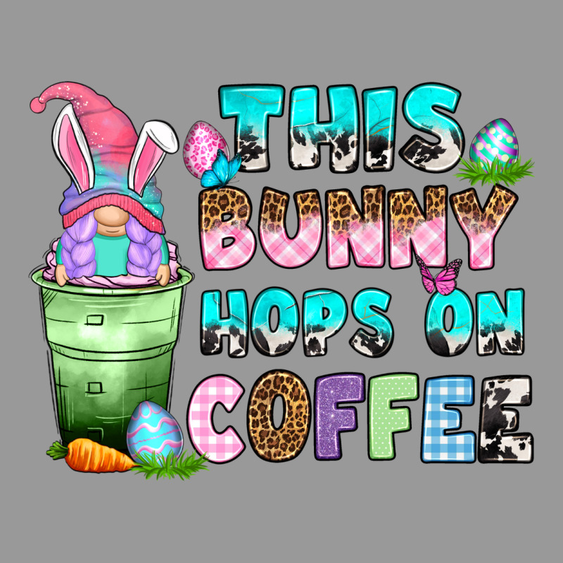 This Bunny Hops On Coffee Vintage Hoodie by Zillion Design Studio | Teevron