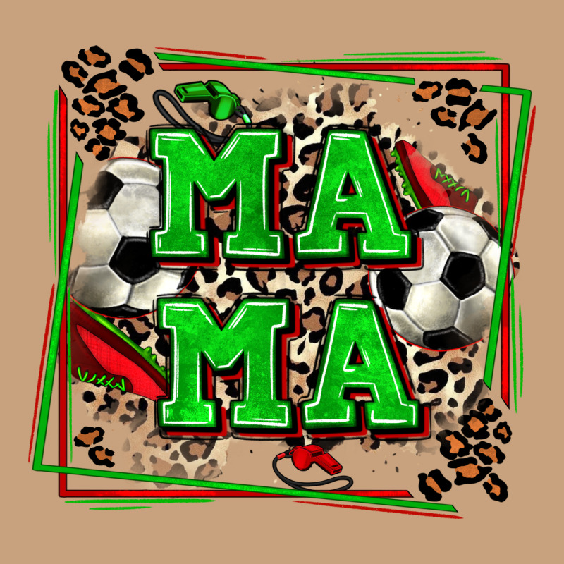 Soccer Mama With Leopard Vintage Tee by Zillion Design Studio | Teevron
