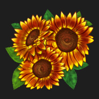 Tiger Eyes Sunflower Heavyweight Hoodie | Teevron