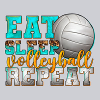 Eat Sleep Volleyball Repeat Heavyweight Sweatshirt | Teevron