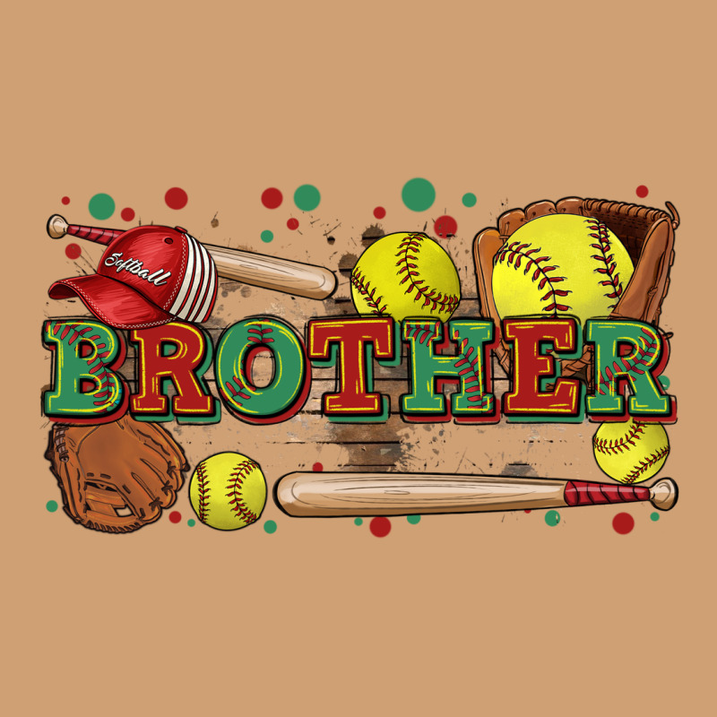 Brother Softball Vintage Tee by Zillion Design Studio | Teevron