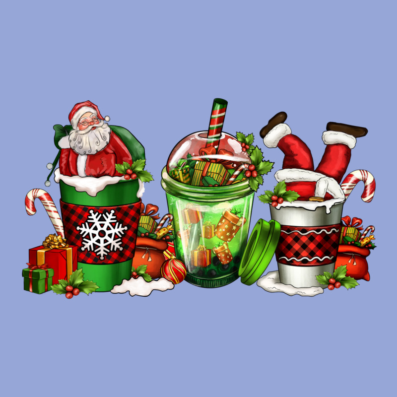 Coffee Cups With Santa Claus Classic Tee by FaDigitalArtStudio | Teevron
