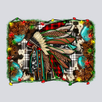 Christmas Indian Headdress Zipper Hoodie | Teevron