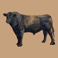 Black Angus Bull Vintage Tee | Teevron