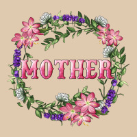 Mother With Floral Wreath Heavyweight Sweatshirt | Teevron