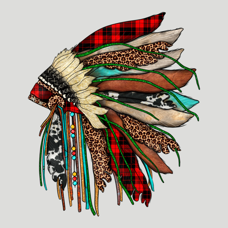 Christmas Indian Headdress Zipper Hoodie by JahusDesignShop | Teevron
