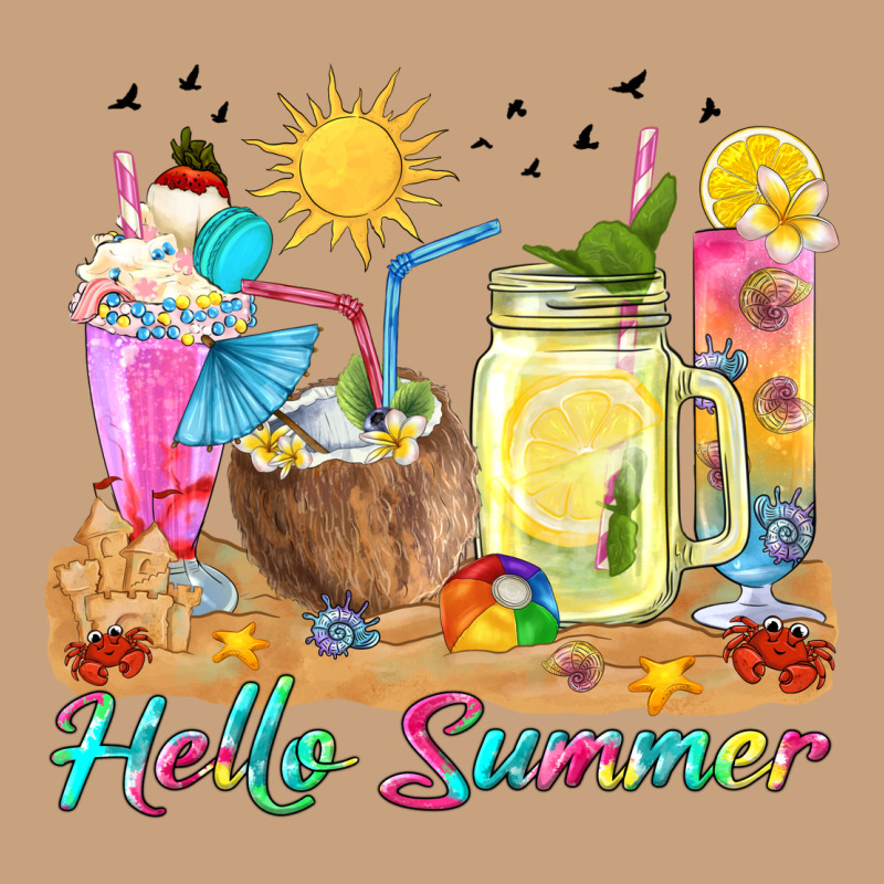 Hello Summer Drinks Vintage Tee by texasbilliewilder | Teevron