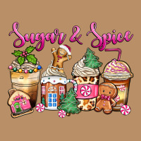 Sugar And Spice Pink Gingerbread Coffee Cups Vintage Hoodie | Teevron