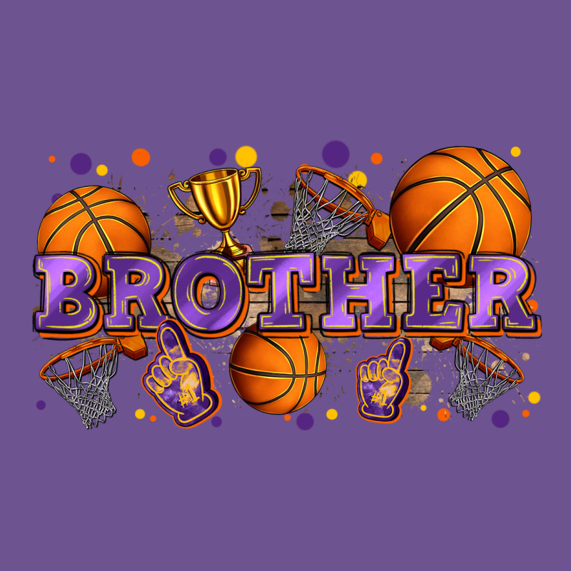 Brother Basketball Vintage Tee by Zillion Design Studio | Teevron
