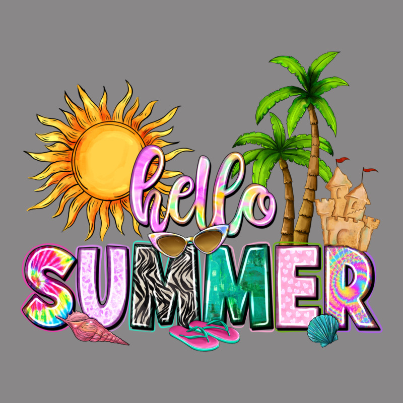 Hello Summer With Sun Vintage Tee by texasbilliewilder | Teevron