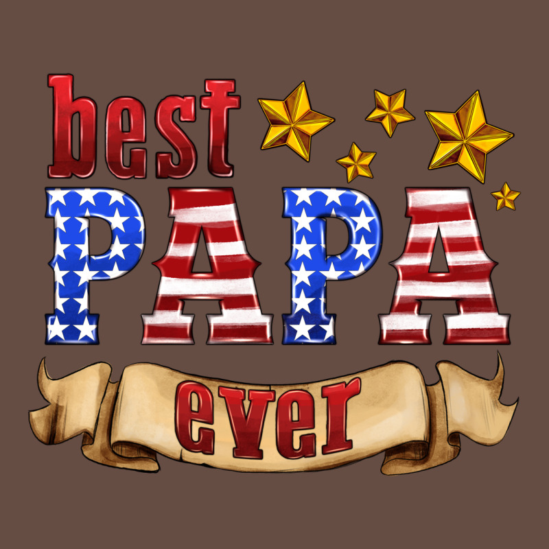 Best Papa Ever Long Sleeve Tee by HRA Design Shop | Teevron