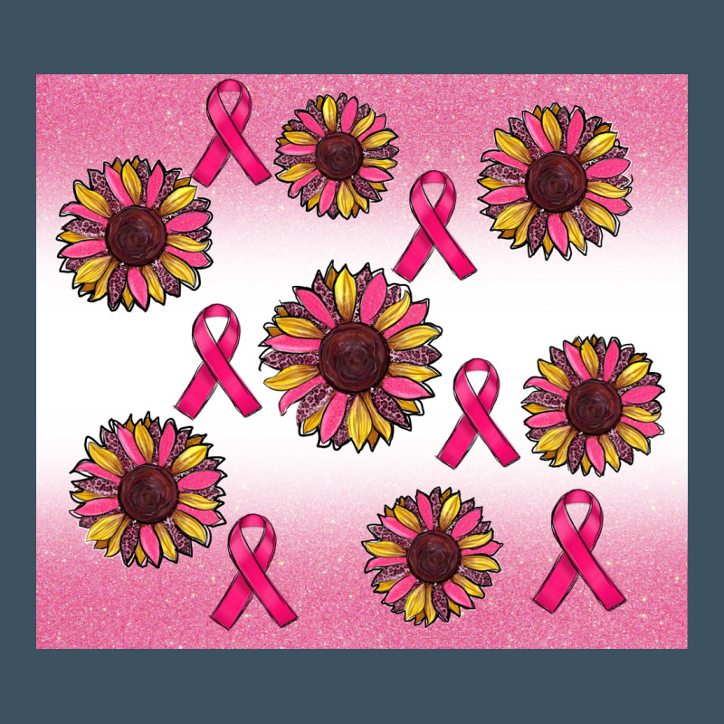 Breast Cancer Awareness Sunflower Urban Heavy Tee by RanaPortraitStore | Teevron