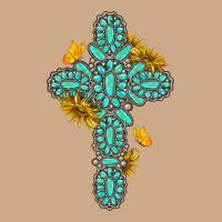 Gemstone Cross With Sunflowers And Butterflies Vintage Hoodie | Teevron