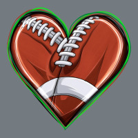 Football Heart Heavyweight Sweatshirt | Teevron