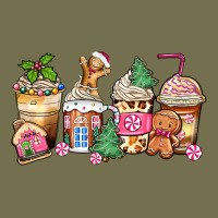 Pink Gingerbread Coffee Cups Vintage Hoodie | Teevron